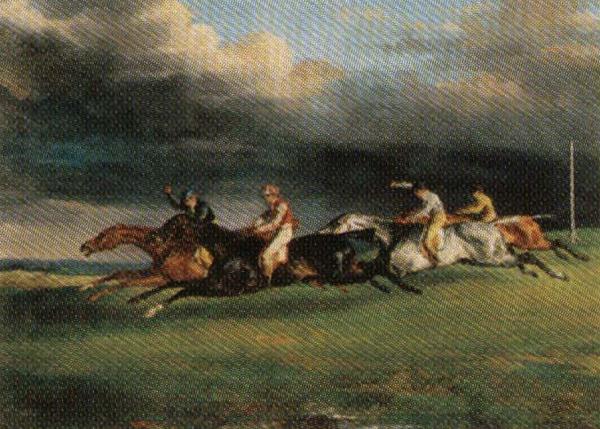 Theodore Gericault Epsom Derby